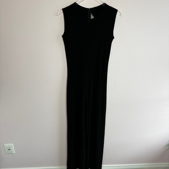 Kamali Kulture size S Black Wide Leg Minimalist Jumpsuit - Picture 3 of 7
